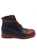 Botas Casuales de Cuero para Hombre San Polos | Azul Coñac Ref. 3416
