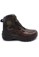 Botas de Cuero para Motociclista San Polos 3780 Café