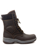 Botas de Seguridad en Cuero para Hombre San Polos 2585 Café