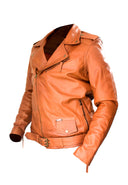 Chaqueta de Cuero para Hombre San Polos HCHAMARRA Miel