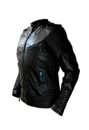 Chaqueta de Cuero para Hombre San Polos H110 - 100% Cuero Negro