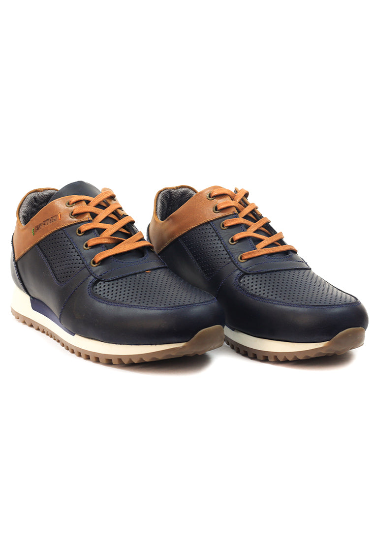 casamentero crear miembro Zapatos San Polos Sneakers Hombre JCR394 Azul Café – sanpolos