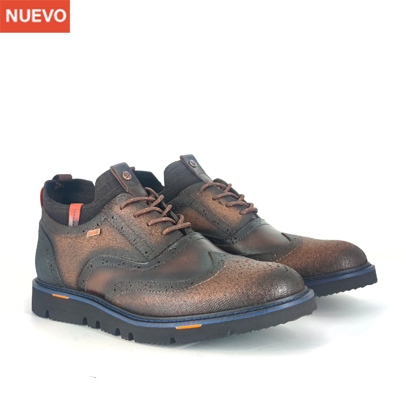 Zapatos San Polos Casual Hombre 3818 Fulton Pardo