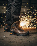 Botas de Seguridad Industrial San Polos 2838 para Hombre cafe naranja