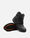 Botas de Hiking en Cuero para Hombre 2295 Graso negro | Resistentes