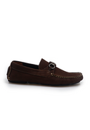 Zapatos San Polos Driver Hombre 3023 Nobuck Cafe