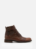 Botas de Cuero para Hombre San Polos 3150 Coñac | Estilo Casual