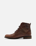 Botas de Cuero para Hombre San Polos 3150 Coñac | Estilo Casual