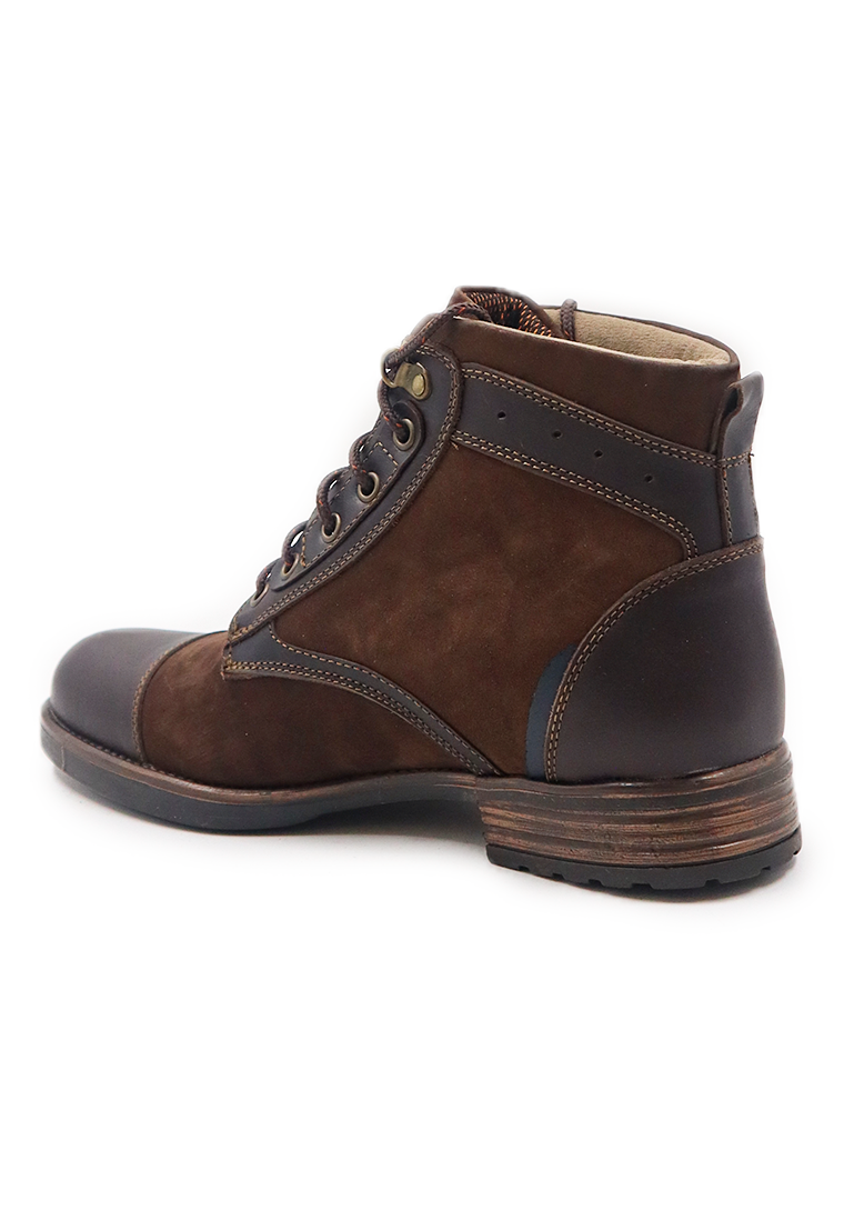 Botas San Polos Casual Hombre 3249 Nobuck Café