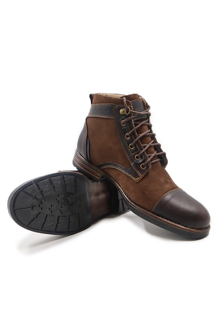 Botas San Polos Casual Hombre 3249 Nobuck Café.