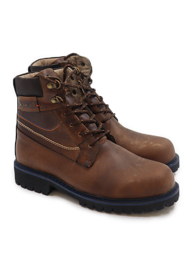 Botas San Polos Leñadoras Hombre 3363 Pardo