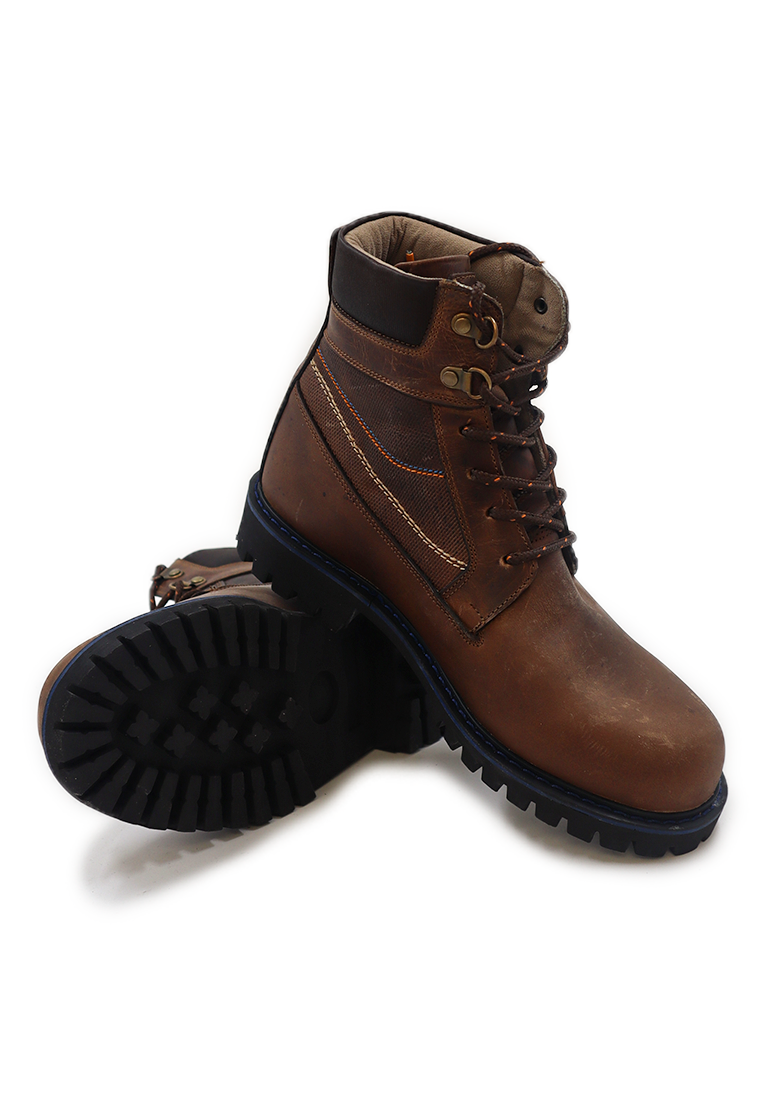 Botas San Polos Leñadoras Hombre 3363 Pardo