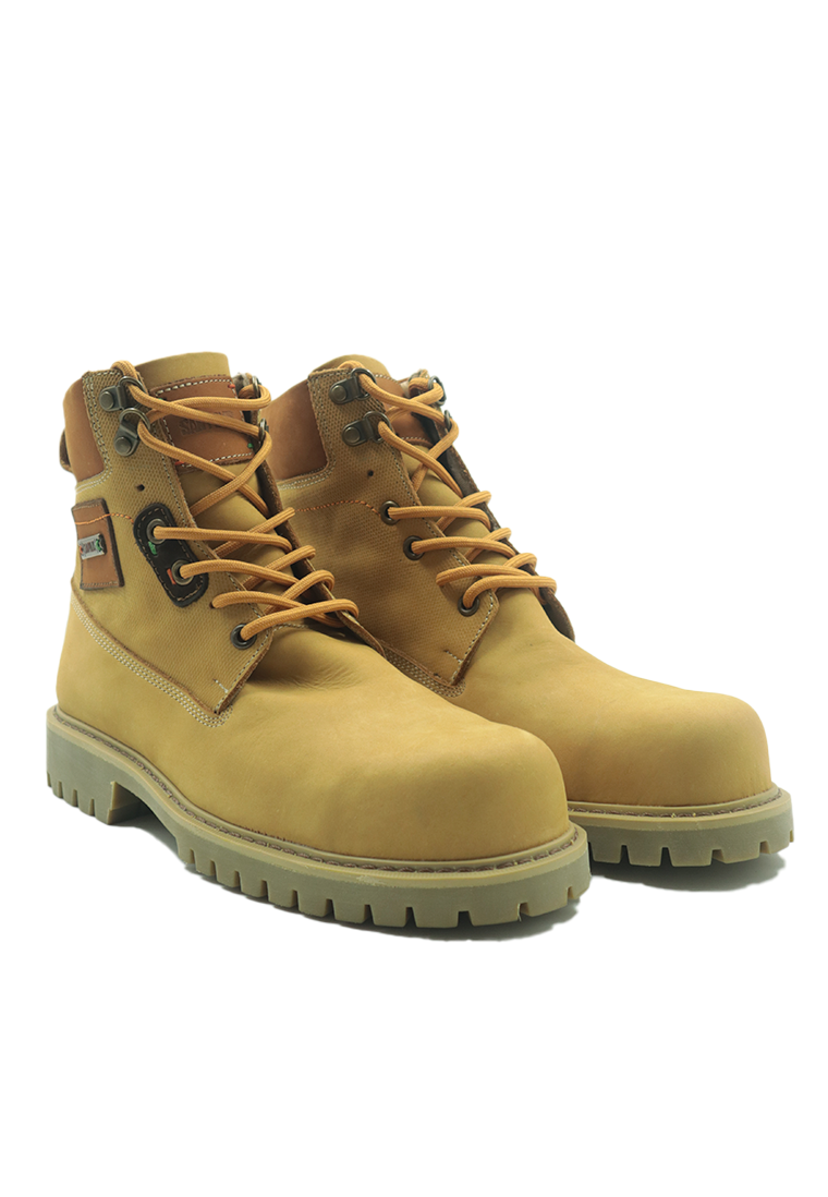 Botas San Polos Leñadoras Hombre 3364 Nobuck oro.