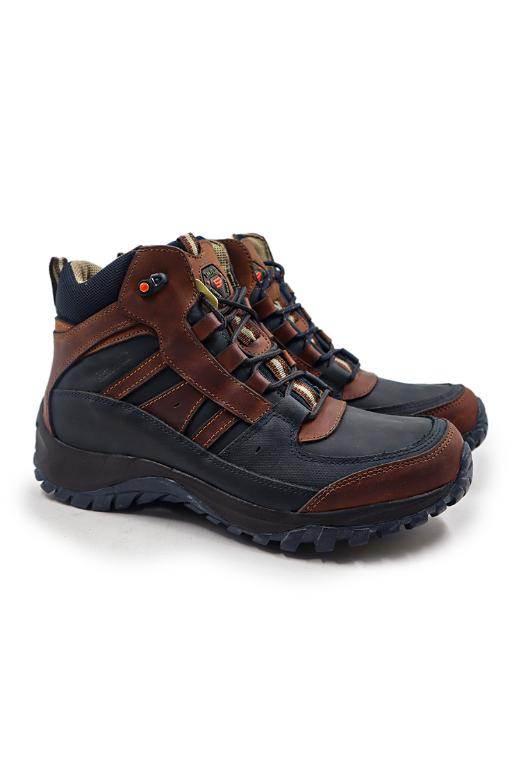 Botas San Polos Hiking Hombre 3369 Azul Cafe