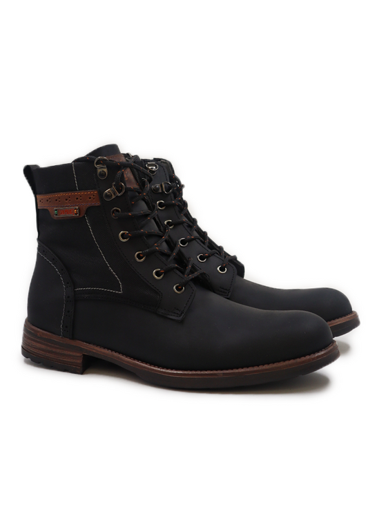 Botas San Polos Casual Hombre 3434 Negro