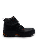 Botas San Polos Industrial Hombre 3467 Negro Naranja.