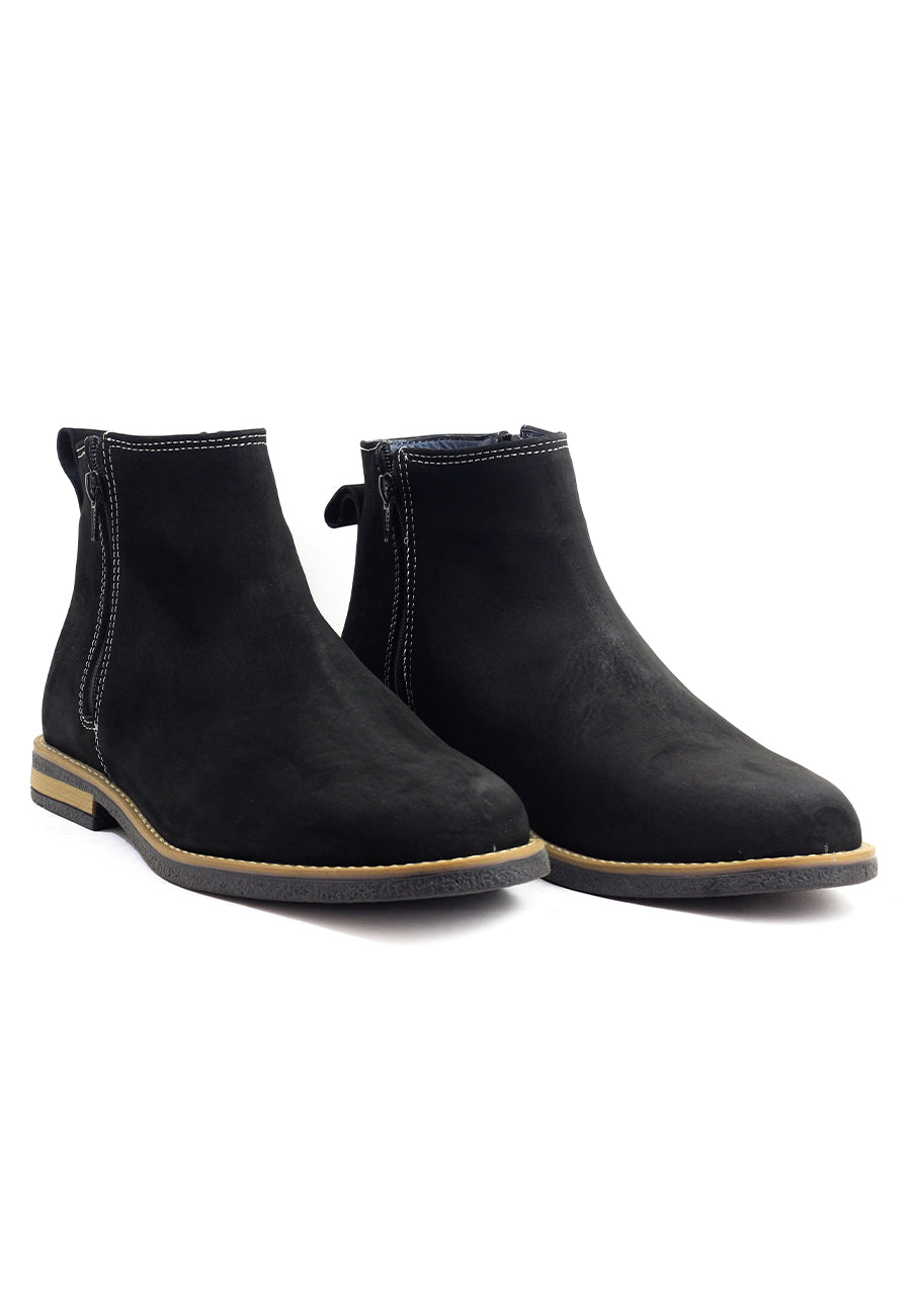 Botas San Polos Casual Chelsea Hombre 3661 Negro