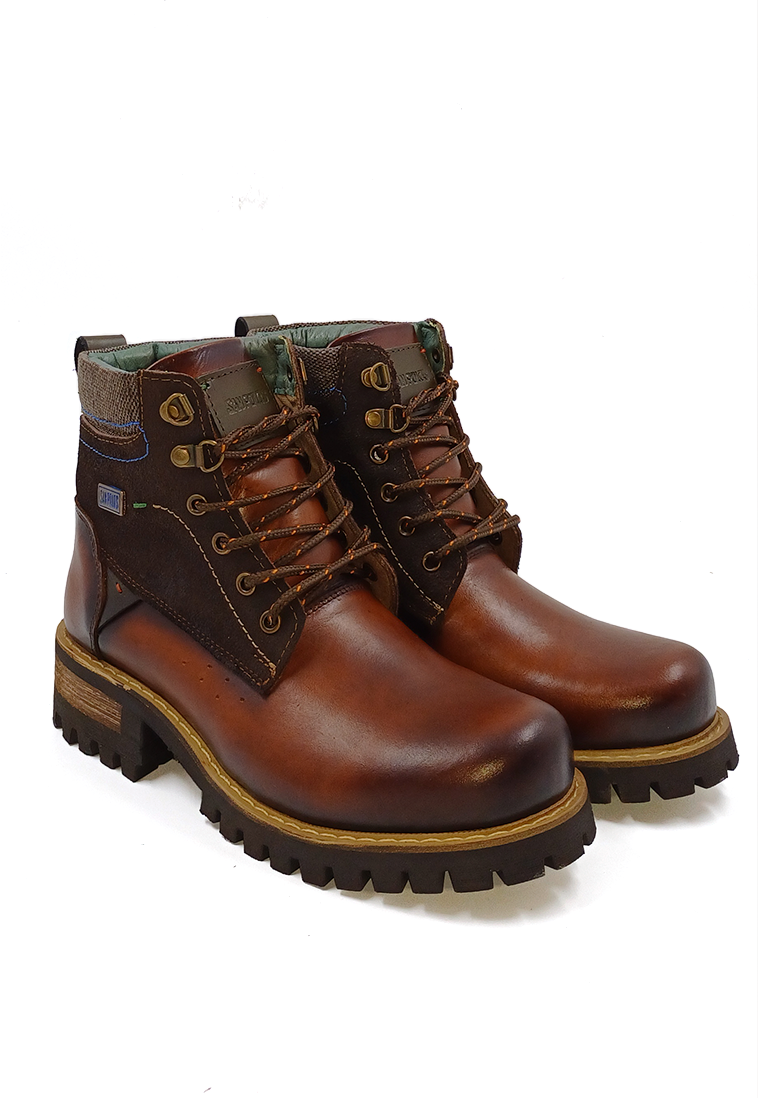 Botas San Polos Leñadoras Hombre 3698 Coñac