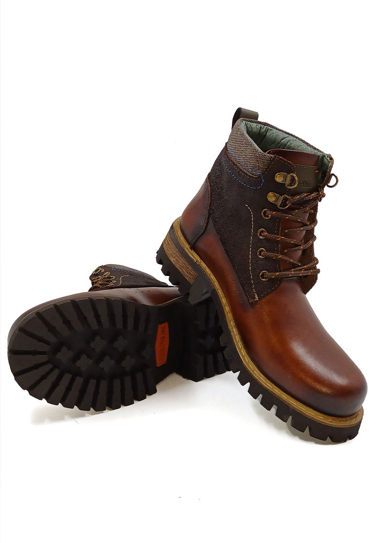 Botas San Polos Leñadoras Hombre 3698 Coñac