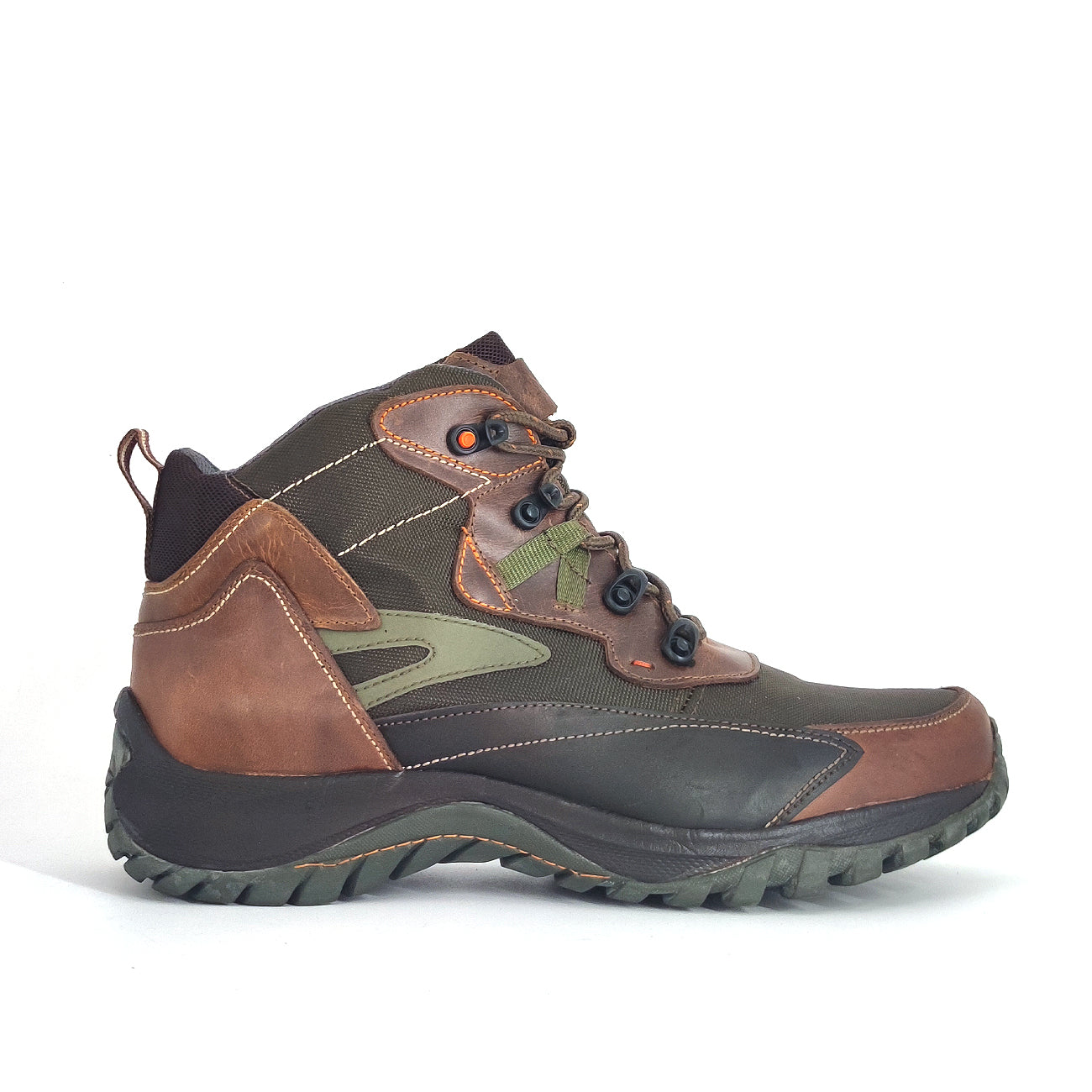 Botas San Polos Hiking Hombre 3728 Coñac Verde