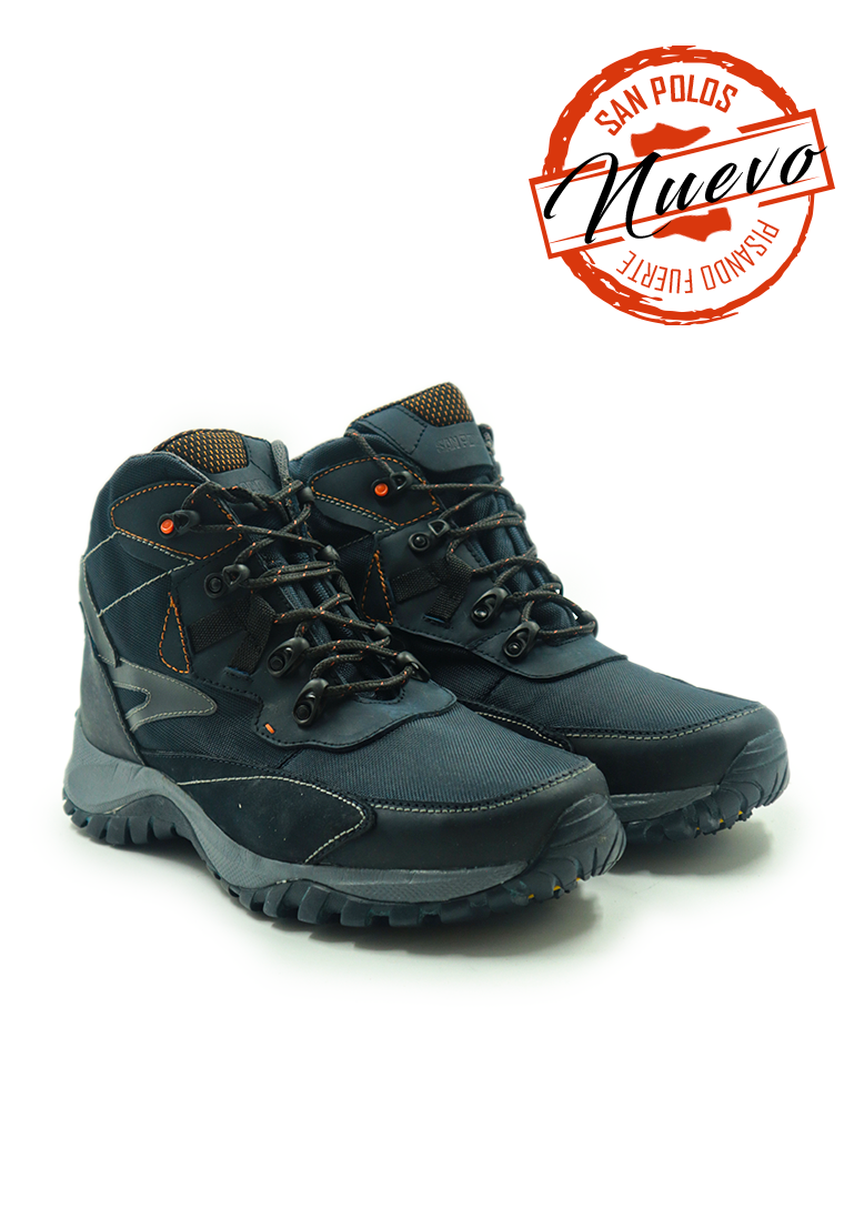 Botas San Polos Hiking Hombre 3728 Azul