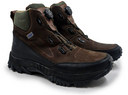 Botas San Polos Motociclismo Trekking Hombre 3763 Café Verde UT