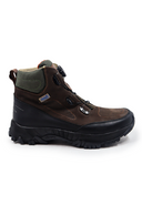 Botas San Polos Motociclismo Trekking Hombre 3763 Café Verde UT