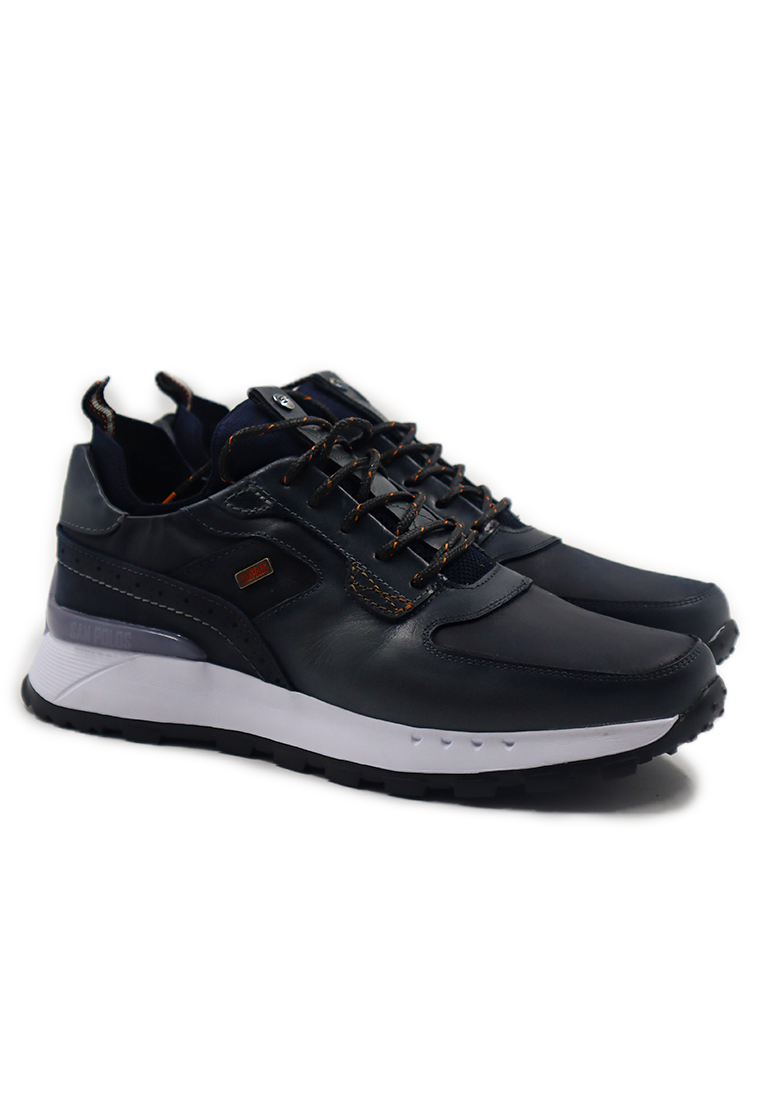 Zapatos San Polos Sneakers Hombre 3786 Gris