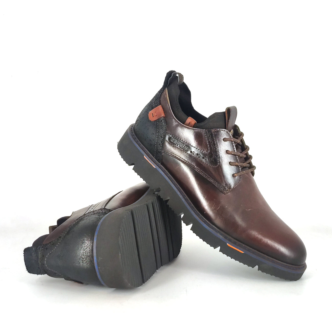 Zapatos San Polos Casual Hombre 3795 Fulton Coñac