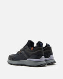 Sneakers de Cuero Negro y Jean para Hombre San Polos 3883