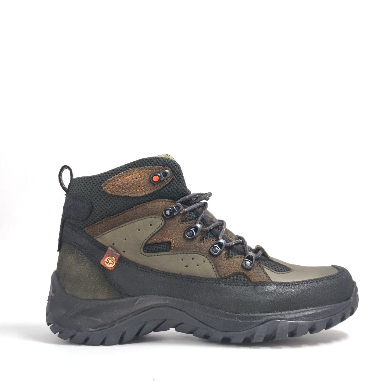 Botas San Polos Hiking Hombre 3832 Negro Verde