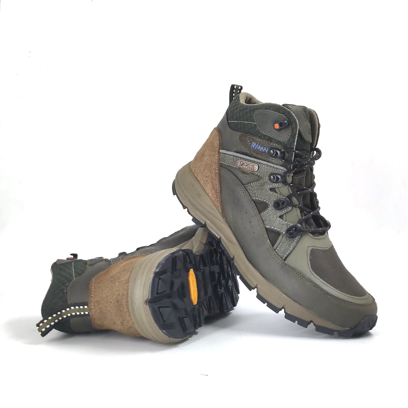 Botas San Polos Trekking Hombre 3830 Verde