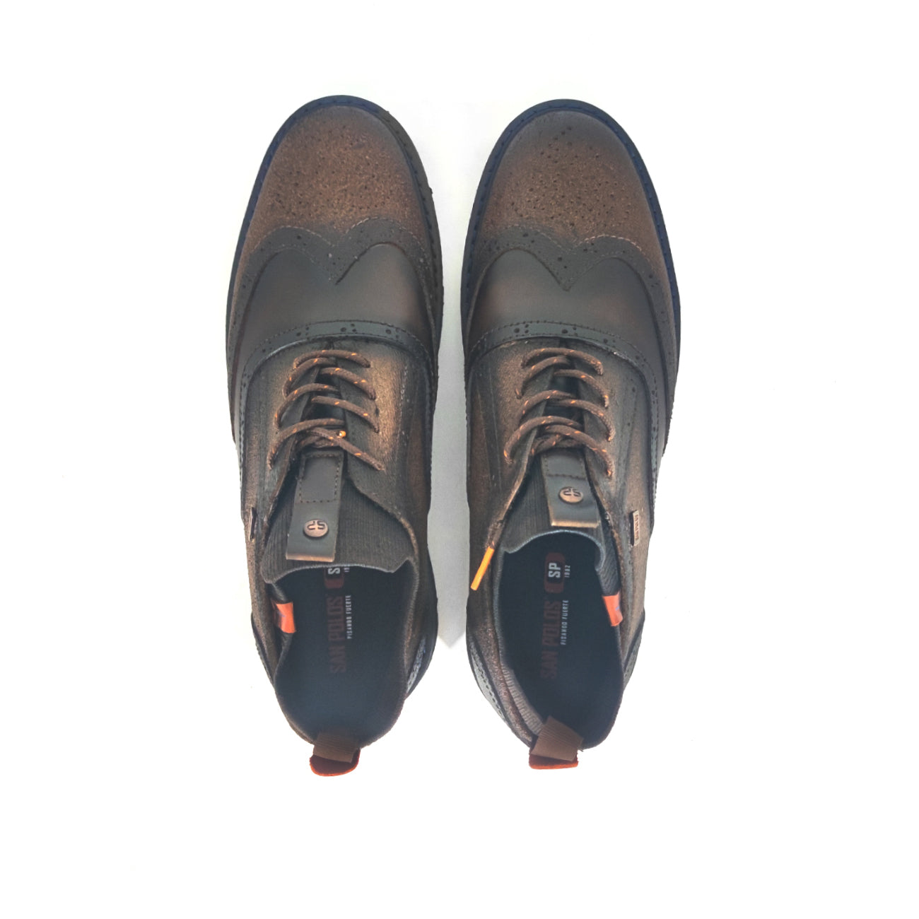 Zapatos San Polos Casual Hombre 3818 Fulton Pardo