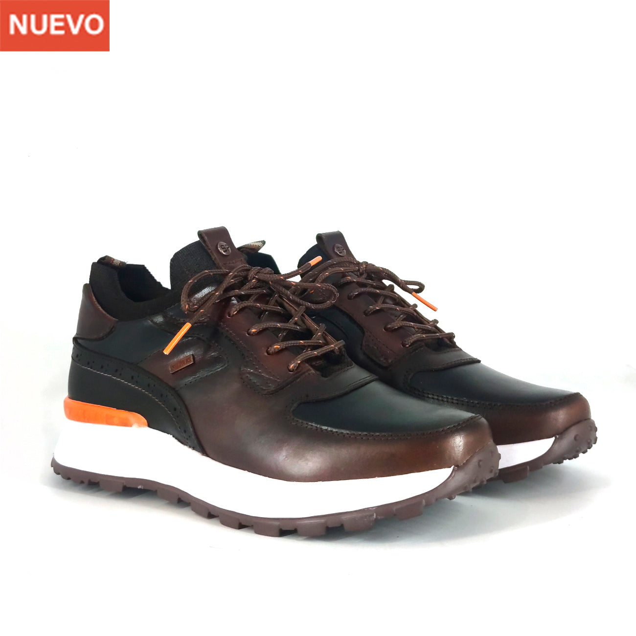 Zapatos San Polos Sneakers Hombre 3786 Pardo