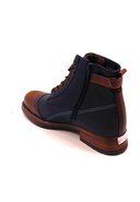 Botas San Polos Casual Hombre 3416 Azul Coñac