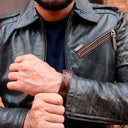 Chaqueta San Polos Hombre H110R Negra Amarilla