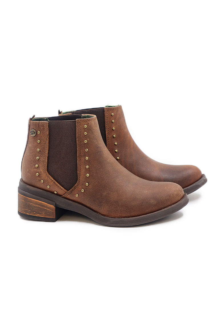 Botas San Polos Casual Mujer EK002 Coñac