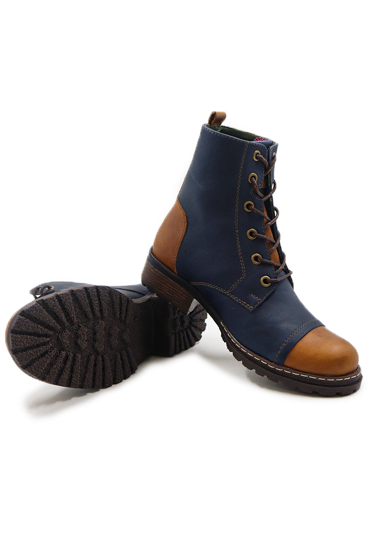 Botas San Polos Casual Mujer EK1541 Azul Miel