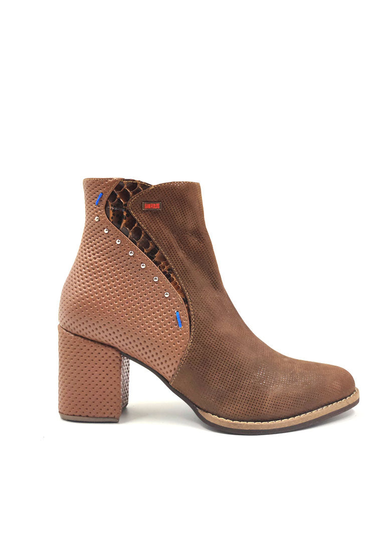 Botas San Polos Casual Mujer EUF009 Café