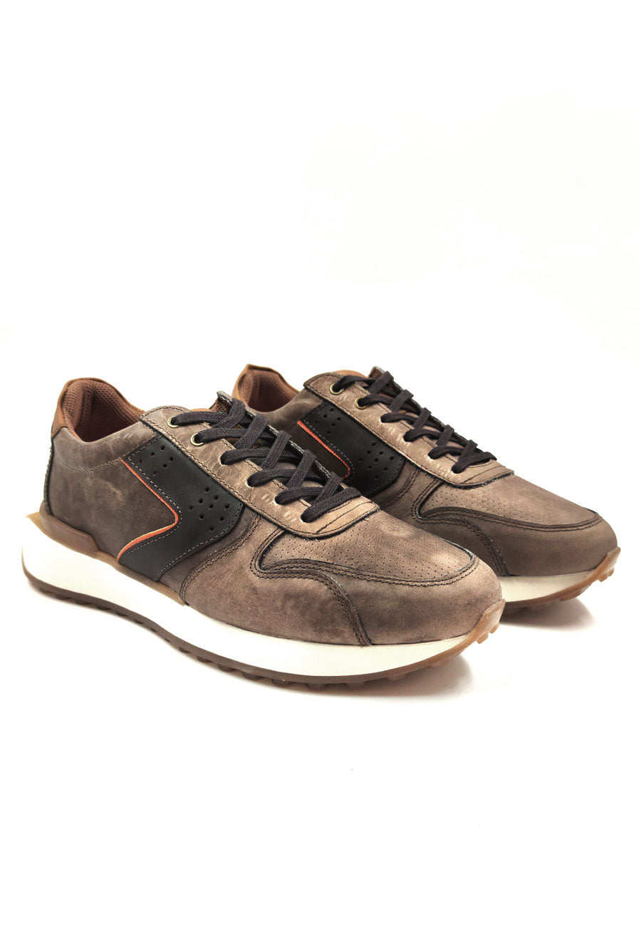 Zapatos San Polos Sneakers Hombre JHC831 Beige Gris