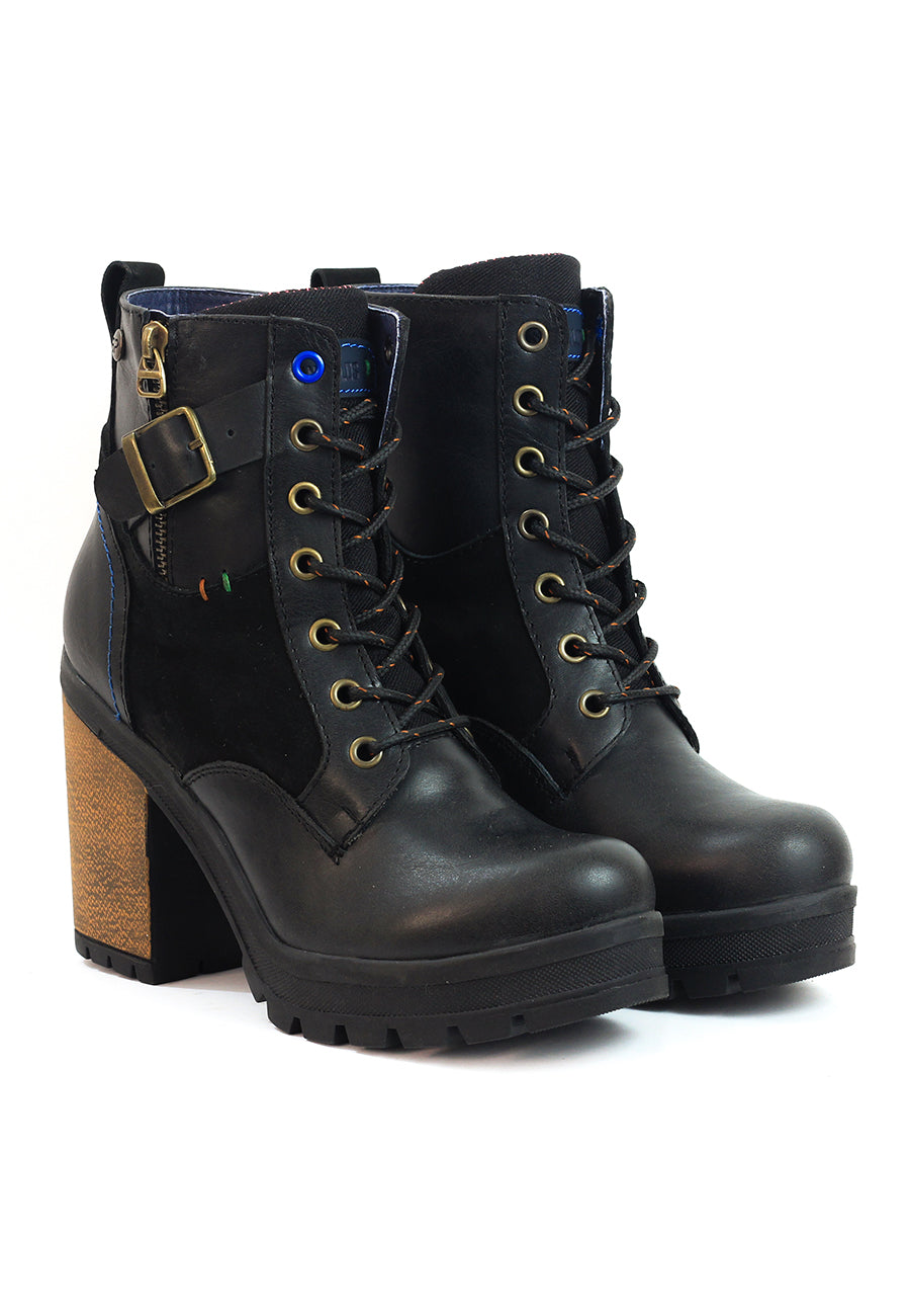 Botas San Polos Casual Mujer EK8245 Negro