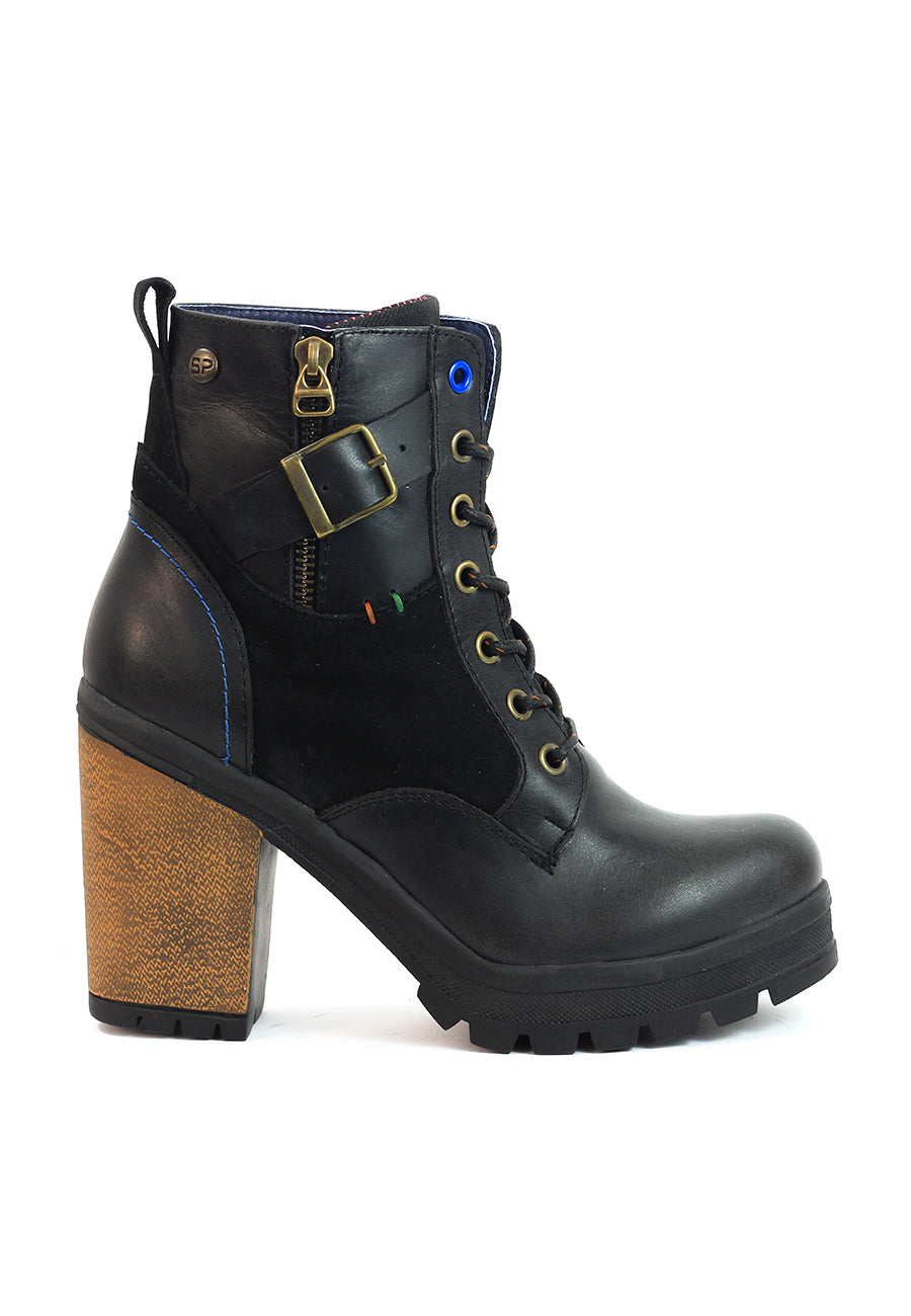 Botas San Polos Casual Mujer EK8245 Negro