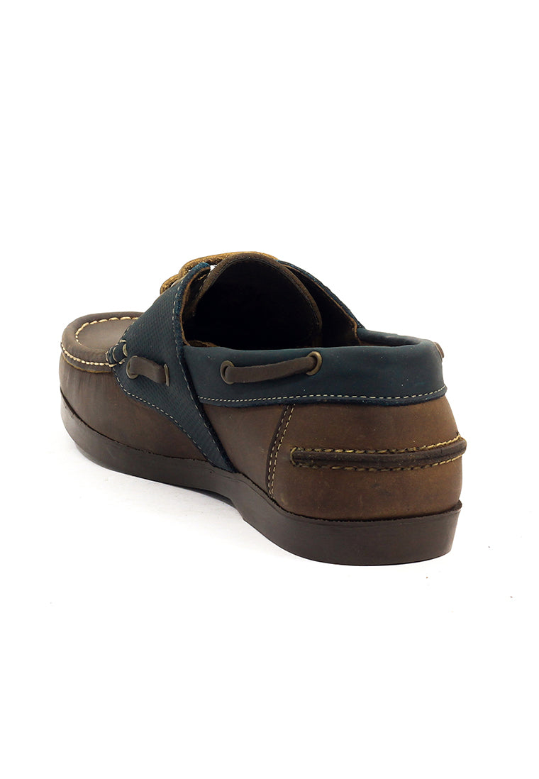 Zapatos San Polos Apache Hombre 174 Pardo Azul