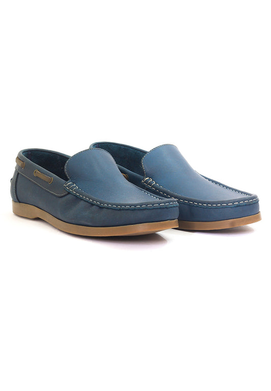 Zapatos San Polos Sneakers Hombre JCR394 Azul Café – sanpolos