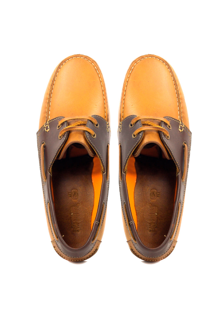 Zapatos San Polos Apache Hombre 2050 Hampton Miel Café