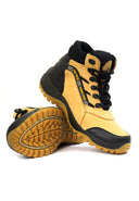 Botas San Polos Hiking Hombre 2295 Negro Amarillo UT
