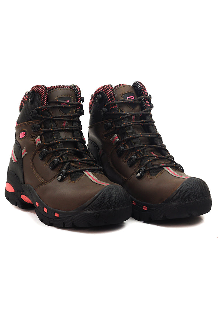 Botas San Polos Industrial Mujer 2838 Café Fucsia