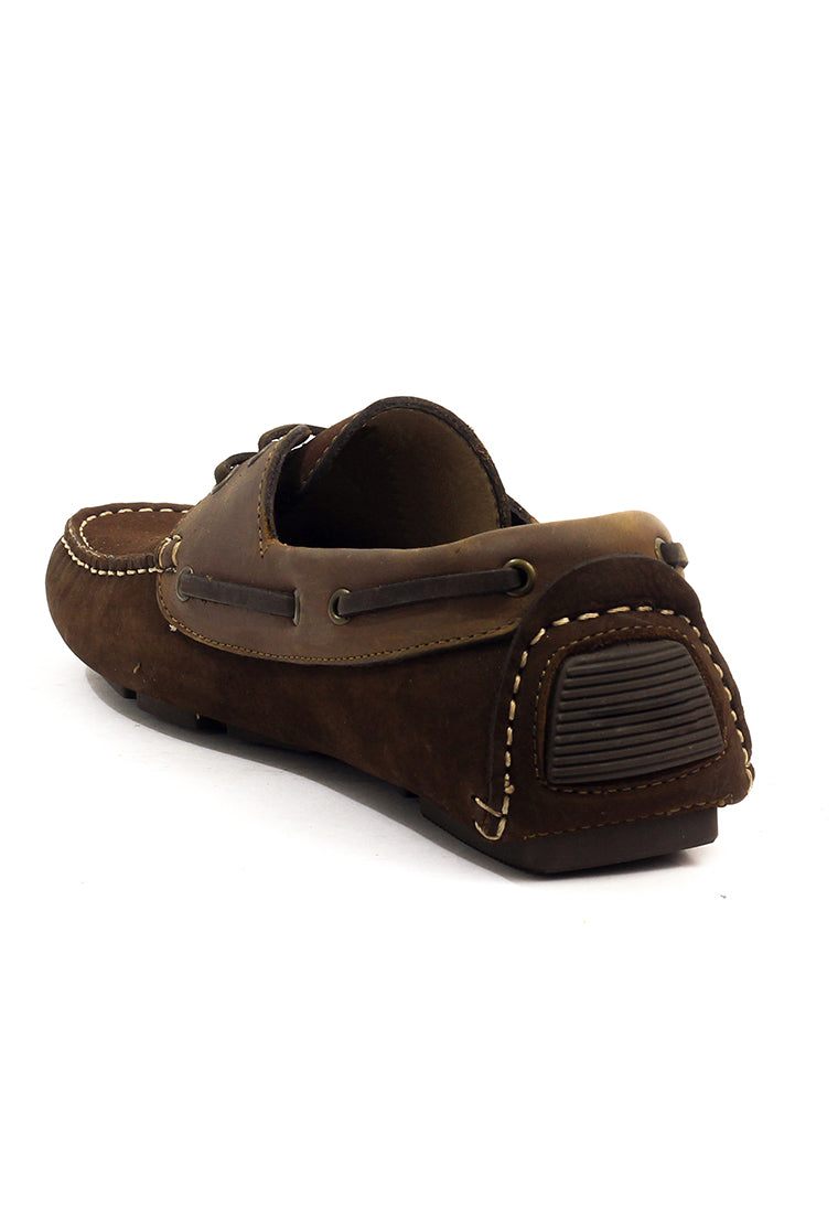 Zapatos San Polos Driver Hombre 3020 Nobuck Chocolate