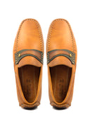 Zapatos San Polos Driver Hombre 3022 Miel Verde