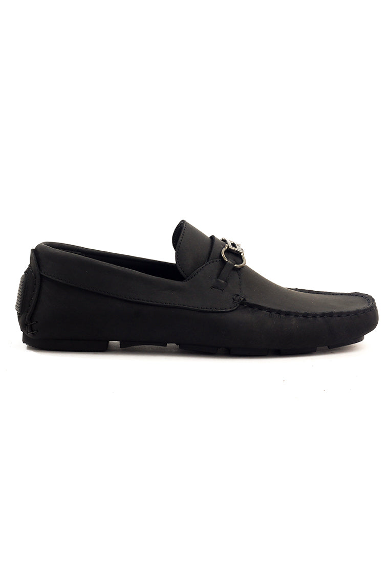 Zapatos San Polos Driver Hombre 3023 Nobuck Negro